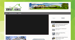 Desktop Screenshot of greenverifiedhomes.com