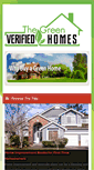 Mobile Screenshot of greenverifiedhomes.com